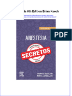 Anestesia 6th Edition Brian Keech Full Chapter Download PDF