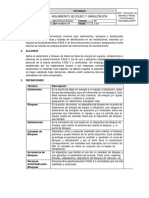 Estandar de Aislamiento Bloqueo y Señalización - Rev.02 ACTUAL