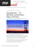 Transformer-Its Working, Construction, Types, and Uses