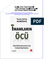 İmamların Öcü Türk Silahlı Kuvvetleri Nde Cemaat Yapılanması 5th Edition Yavuz Selim Demirağ Full Chapter Download PDF