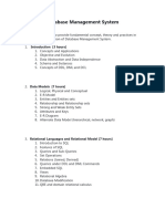 Database Management System