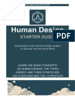 Human Design, Starter Guide: Introduction To The Human Design System in Spanish and The Rave Charter