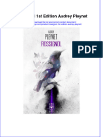 Rossignol 1st Edition Audrey Pleynet Full Chapter Download PDF