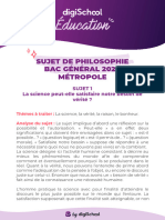 Bac Metropole Philosophie 3