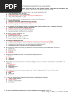 Clave de Respuestas de Enfermería Psiquiátrica y de Salud Mental