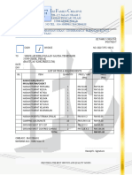 Invoice Khemah