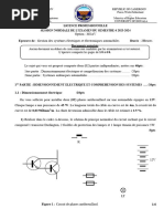 Gestion Des Systemes Electriques Et Electro LP MSAV Sujet 3