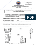 Gestion Des Systemes Electriques Et Electro LP MSAV Sujet 1