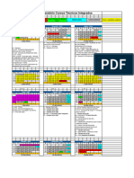 Proposta 1 de Calendário Cursos Técnicos Integrados