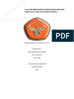 Analisis Perkembangan PDB Nabila