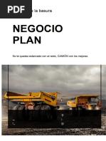 Ejemplo de Plan de Negocios para Camión Volquete