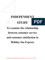 Customer Satisfaction and Its Influencing Factors