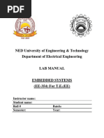 EE 354 ES Consolidated Lab Manual Sp23 (Lab1-9)