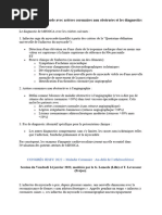 Infarctus Du Myocarde Avec Artères Coronaires Non Obstruées Et Les Diagnostics Alternatifs