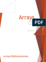 Slide 08 Arrays Bidimensionais