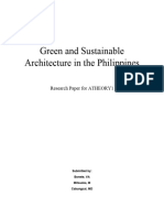 Green Architecture Research Paper - Theory 1 - (For Scribd)