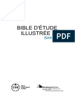 L'échantillonneur de Bibles D'étude Illustrées CSB Baker