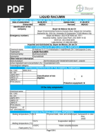 RACUMIN LIQUID Safety Data Sheet PDF