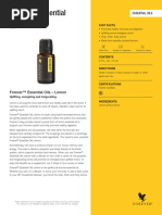 Forever - Essential Oils - Lemon