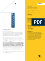 Balancing Toner