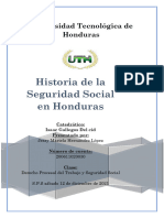 Historia de La Seguridad Social en Honduras Jessy Mariela Hernandez