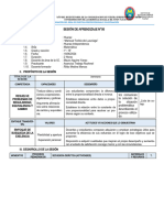 N°05-SESIÓN DE APRENDIZAJE - Luzuriaga