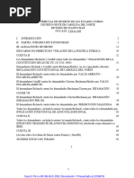 Demanda Presentada Contra La Oficina Del Sheriff de Ashe Co