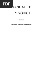 Physics Manual