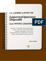 Laporan Operator Novia Lisandi