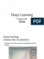 Deep Learning: Hung-yi Lee 李宏毅