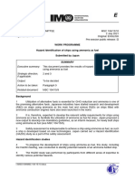 MSC 104-15-10 - Hazard Identification of Ships Using Ammonia As Fuel (Japan)