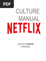 Netflix Culture Manual