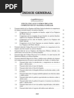 Procesos Judiciales Derivados Del Derecho de Familia - Índice