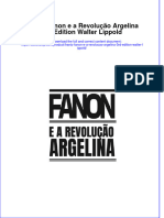 Frantz Fanon e A Revolução Argelina 3rd Edition Walter Lippold Full Chapter Download PDF