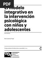 El Modelo Integrativo en La Intervencion Psicologica Con Niños YAdolescentes