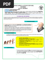 Ficha de Apoyo #02 El Origen Del Ser Humano