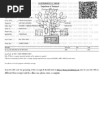 Department of Transport: Checkpost Tax E-Receipt