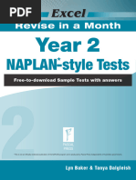 Excel RIAM Year 2 NAPLANstyleTests Online Resource 2018