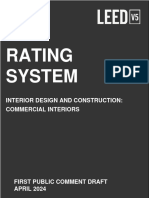 LEED v5 IDC Commercial Interiors Public Comment 1