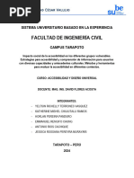 TRABAJO 2 - GRUPO 3 - Impacto Social de La Accesibilidad en Los Diferentes Grupos Vulnerables. E