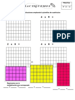 PRÁCTICA #25 MULTIPLICACION Del 2 y 4 POR COLUMNAS - PARTE I