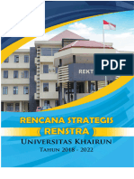 Renstra Universitas Khairun 2018 2022