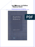 Kaybolma Kılavuzu 1st Edition Rebecca Solnit Full Chapter Free