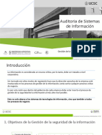 Auditoria de Seguridad - GestiÃ N de La Seguridad de La Informaciã N