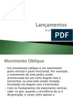 Lançamento Obliquo