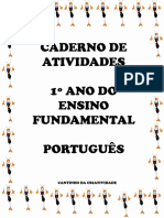 Caderno de Atividades 1º Ano Do Ensino Fundamental Português