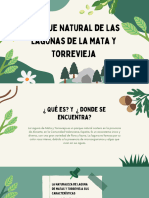 Presentación Proyecto Naturaleza Ciencia Flores Orgánico Verde