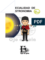 Especialidad de Astronomía