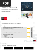 Week 5 - Approaching Case Analysis