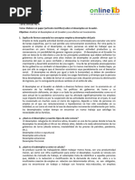 Tarea Virtual 4 Elabore Un Paper (Artículo Científico) Sobre El Desempleo en Ecuador